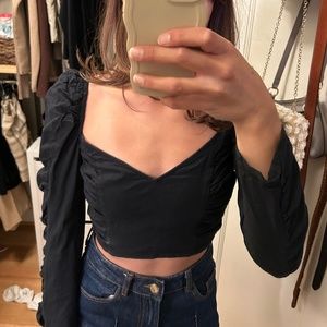 Zara Black Blouse